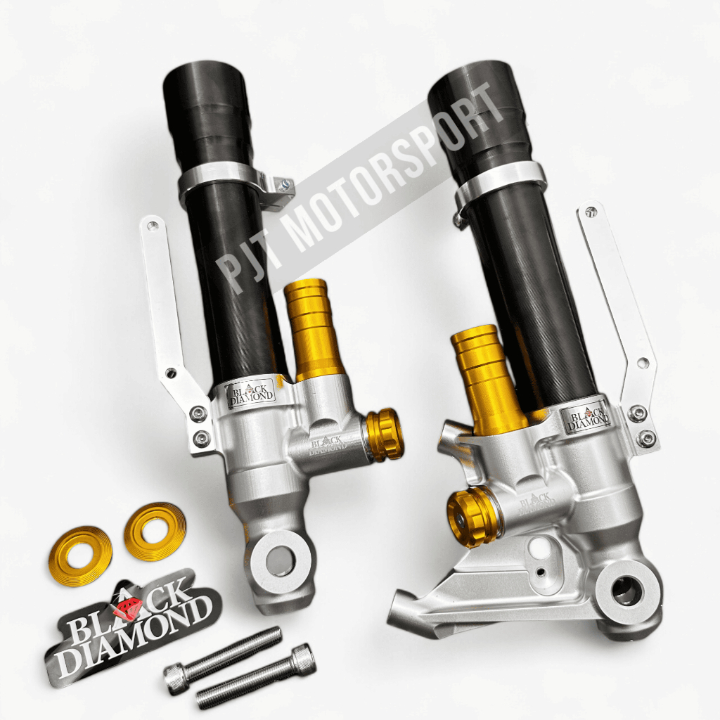 Bottom Shock Depan BLACK DIAMOND Yamaha XMAX Pitch 100mm