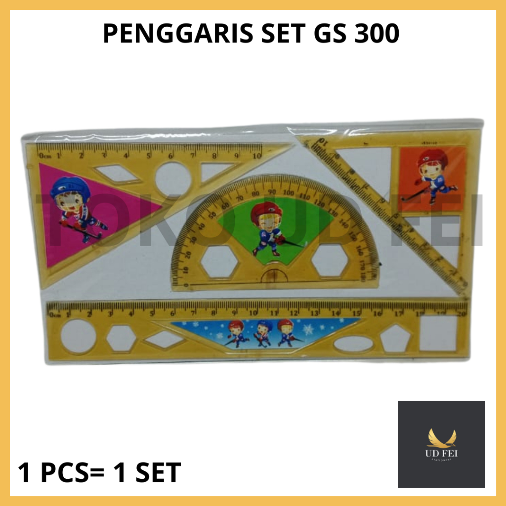 

(1 PCS=1 SET) Penggaris Set/ Penggaris 1 Set/ Penggaris dan Busur/ Garisan Murah/ Garisan Set