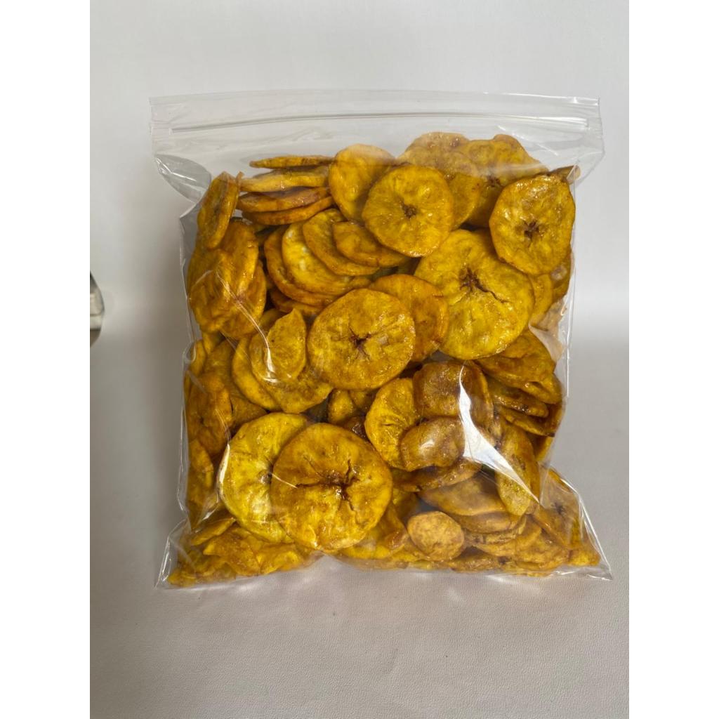 

1KG Pisang Manis Coin Kepok Golden | Keripik Pisang Koin Banana Golden Super Premium