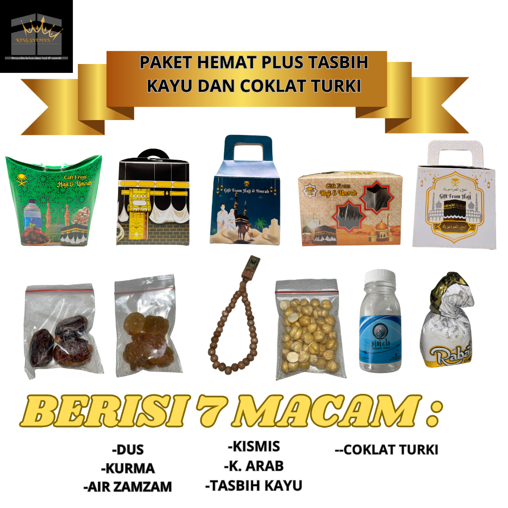 

Paket Hemat Oleh oleh Haji dan Umroh + Coklat Turki + Tasbih Kayu