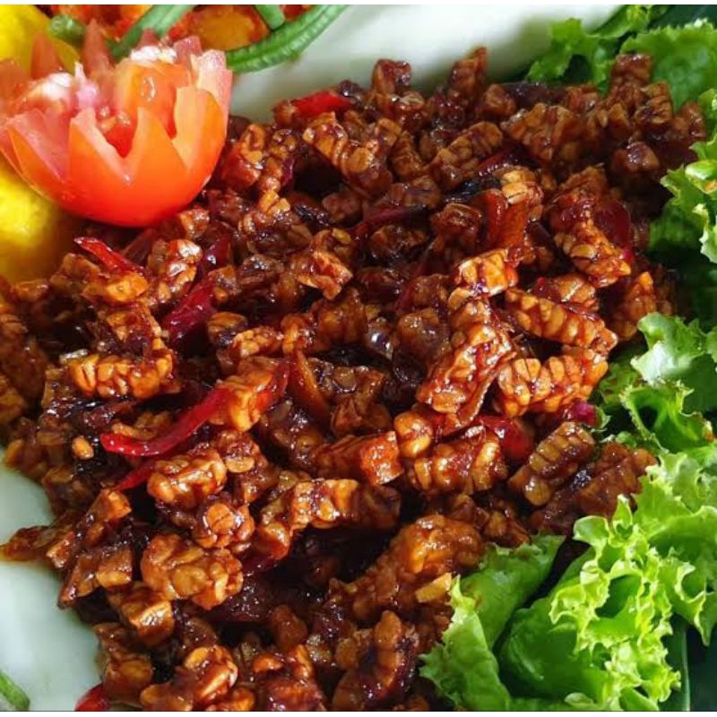 

Tempe Orek Kering PEDAS MANIS 200 Gram