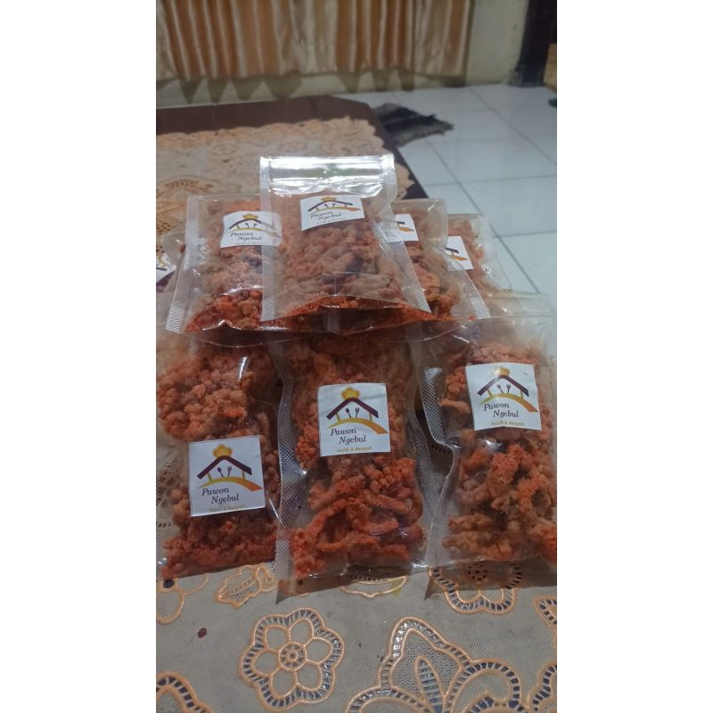 

Keripik usus pedas balado 100gram