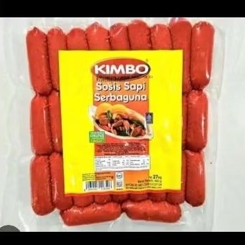 

Kimbo Sosis Merah Sapi Serbaguna isi 27pcs