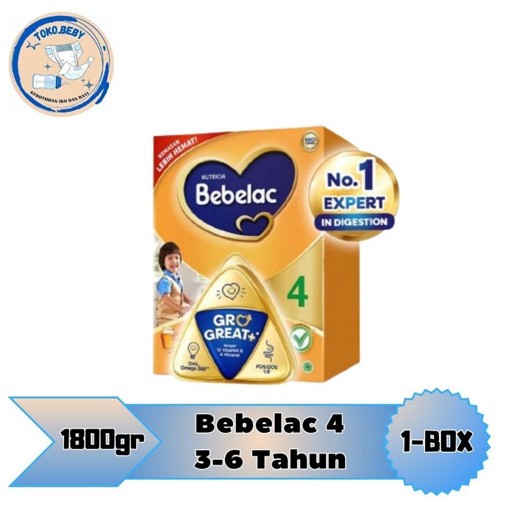 

Bebelac 4 Usia 4-6 Tahuhn Madu/Vanila 1800g/toko.beby