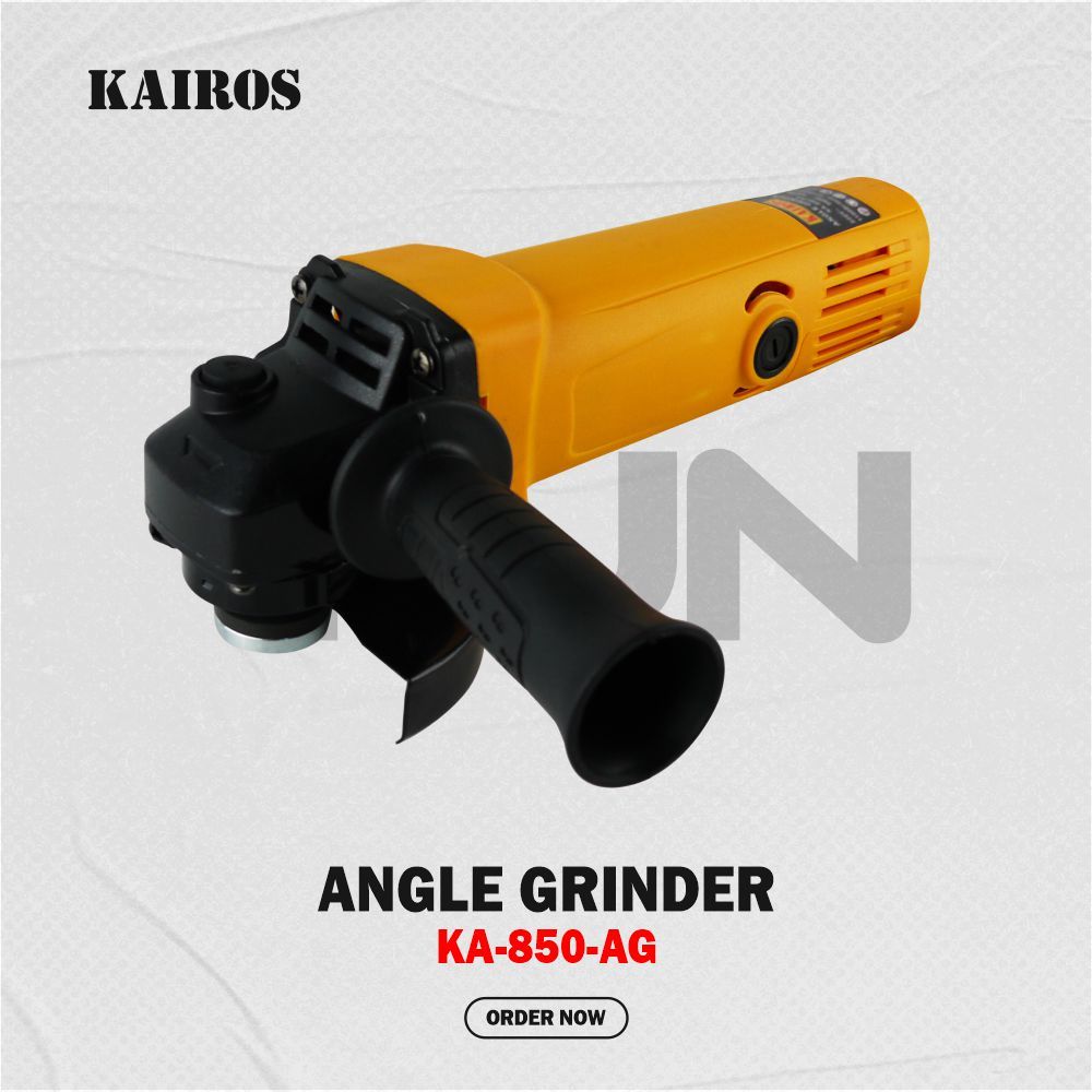 Angle Grinder KA-850-AG - Kairos - Mesin Grinda Tangan Grinda Besi Grinda Amplas