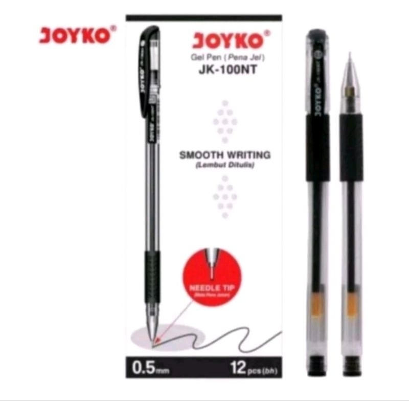 

(12pcs) joyko JK-100NT pulpen gel / joyko JK-100 pulpen gel