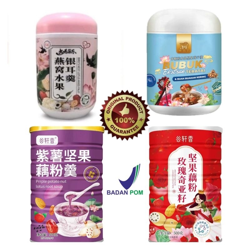 

Oufen Lotus Root Powder Collagen - Bubuk Akar Teratai HALAL BPOM