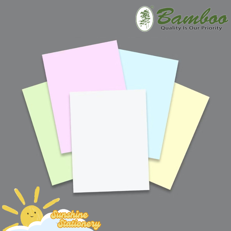 

[PAK/20LBR] BAMBOO Concorde Carton Paper Folio 90gsm 220gsm