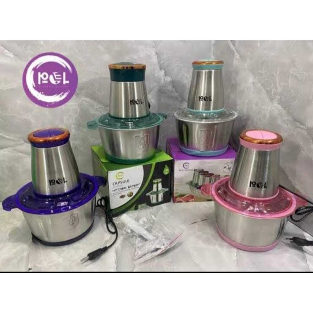 BLENDER DAGING STAINLESS/BLENDER STAINLESS CHOPPER DAGING SERBAGUNA/FOOD CHOPPER STAINLESS KUALITAS 