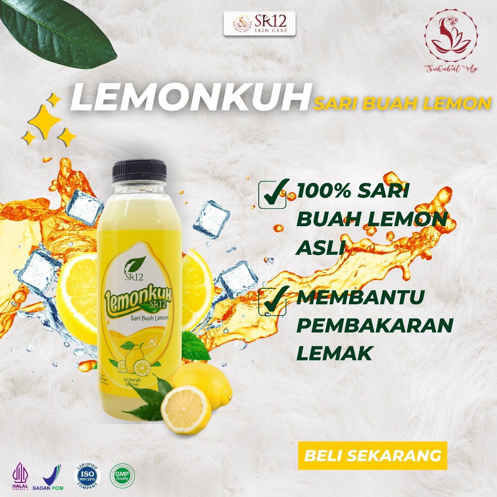 

Lemonkuh SR12 - Minuman Lemon Segar - Sirup Sari Lemon Asli [BPOM] - Membakar Lemak