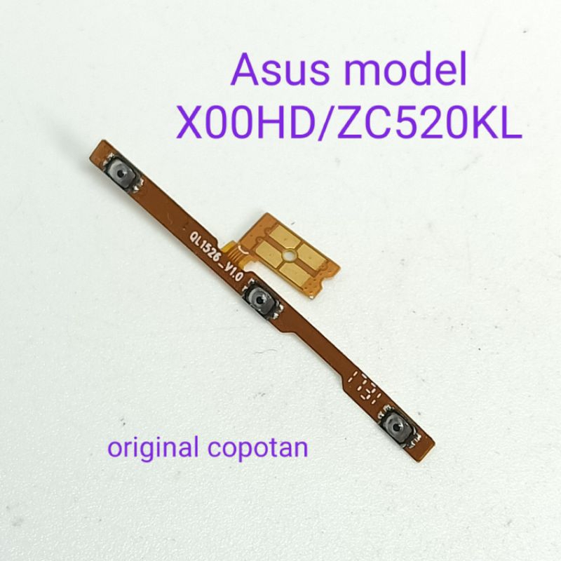 Fleksibel on off / volume Asus Zenfone 4 Max ZC520KL / Asus X00hd Original