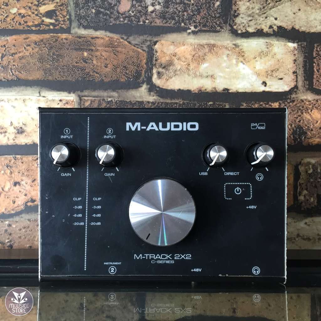 M-AUDIO M-TRACK 2x2 C SERIES USB AUDIO INTERFACE (Unit Only)