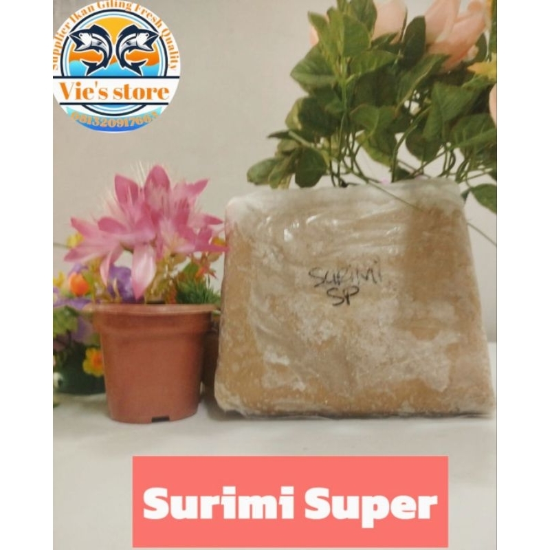

IKAN SURIMI GILING SUPER. Kemasan 1 kg