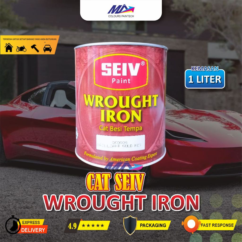 CAT SEIV WROUGHT IRON 1KG