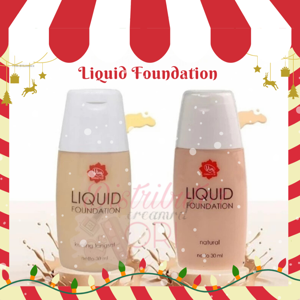 VIVA Liquid Foundation 30mL original Foundation | Alas Bedak