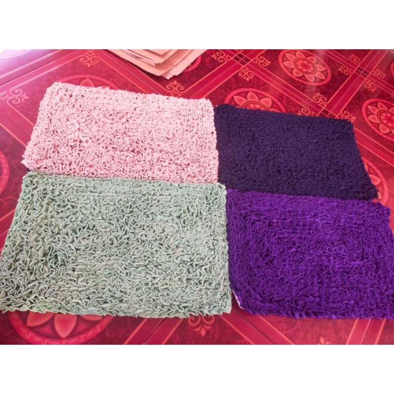 Keset kain perca motif polos