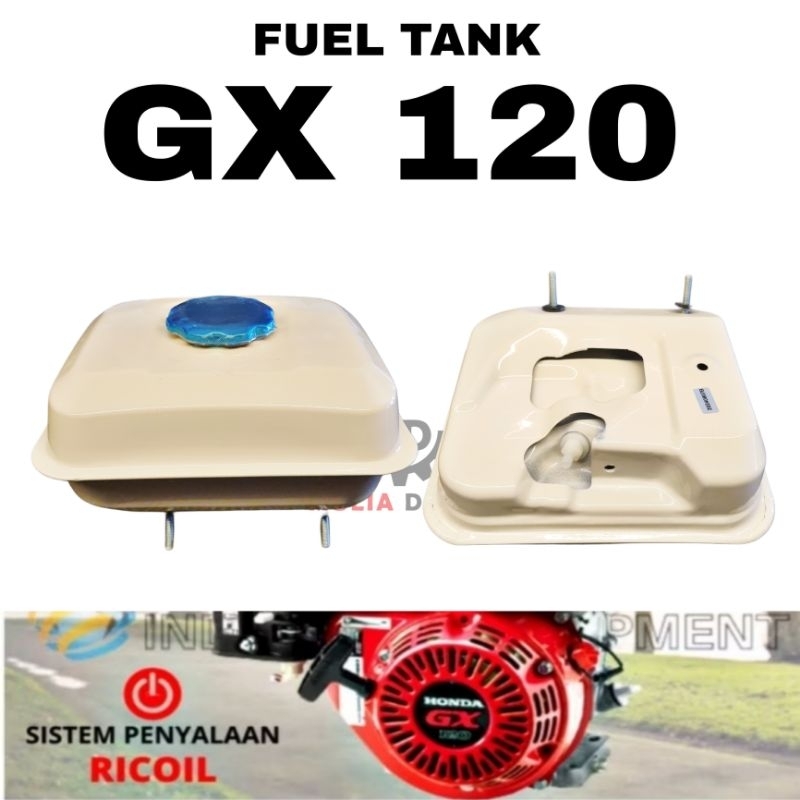 Tangki Bensin Fuel Tank Mesin Penggerak Bensin GX 120 GX120 4 HP