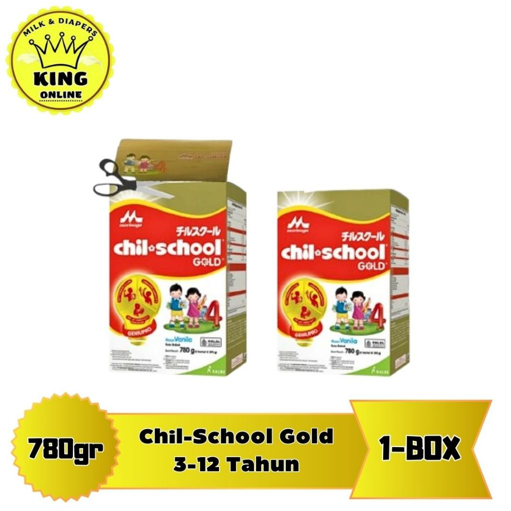 

Chil-School 4 Reguler 780gr Usia 4-12 Tahun Rasa Madu/Vanila/Coklat/Strawberry/king.online