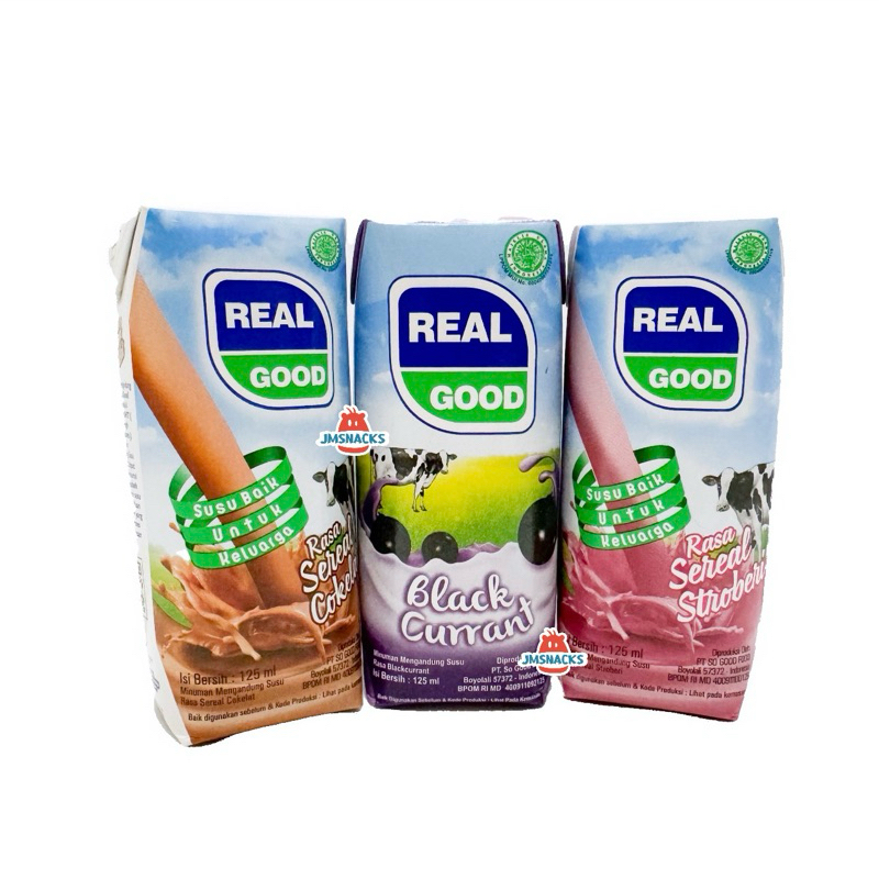 

[PROMO!!] Real Good KOTAK 125ml susu uht - nikmat enak termurah diskon
