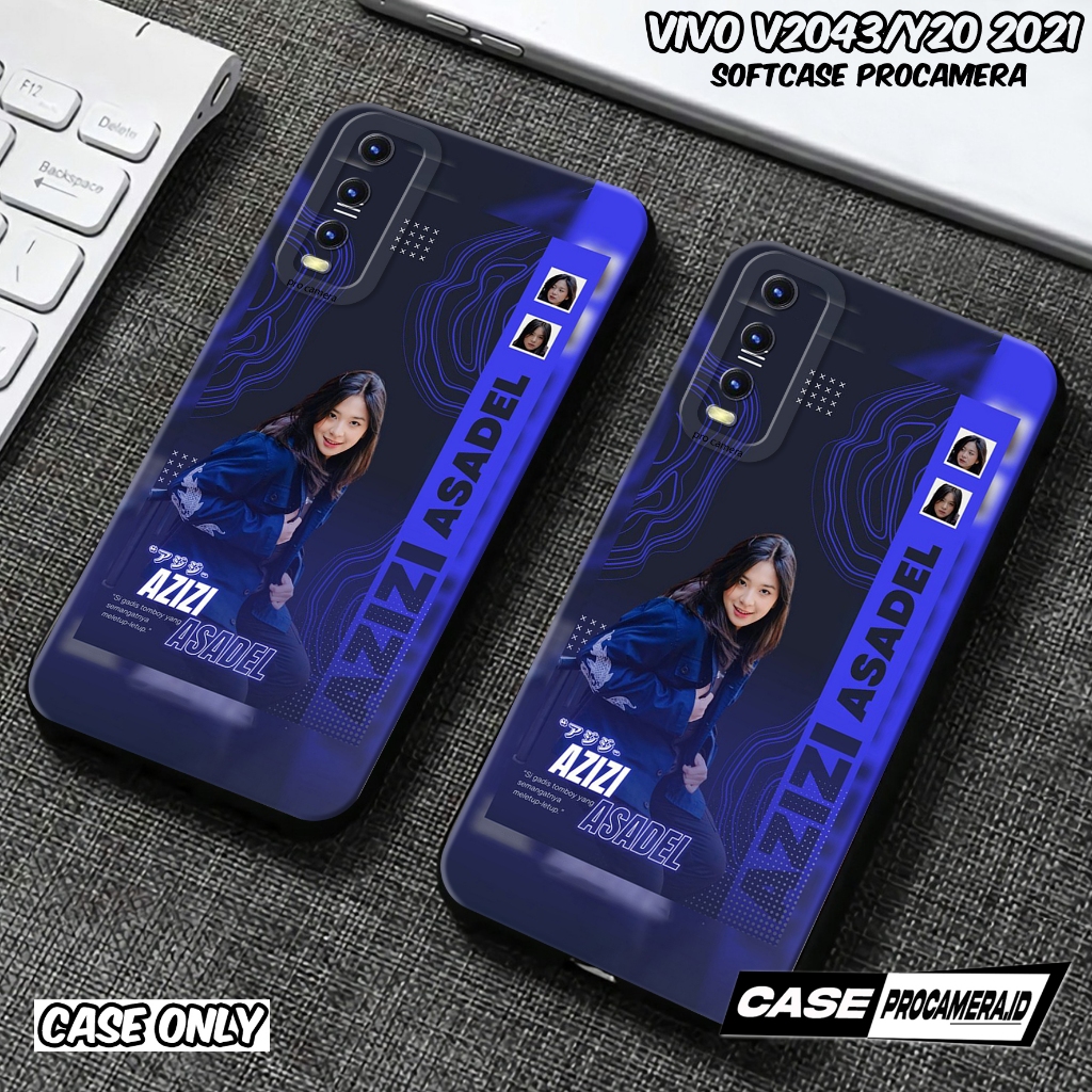 Case For VIVO V2043 / Y20 2021- Casing VIVO V2043 / Y20 2021 JKT48 Silikon - Kesing Hp - Casing Hp  