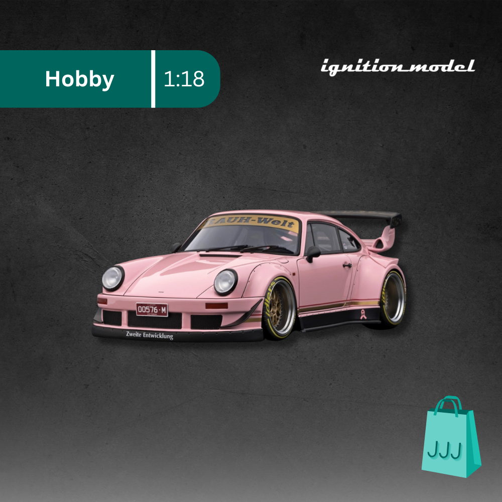 Ignition Model / 1:18 Porsche RWB 930 Pink / Diecast
