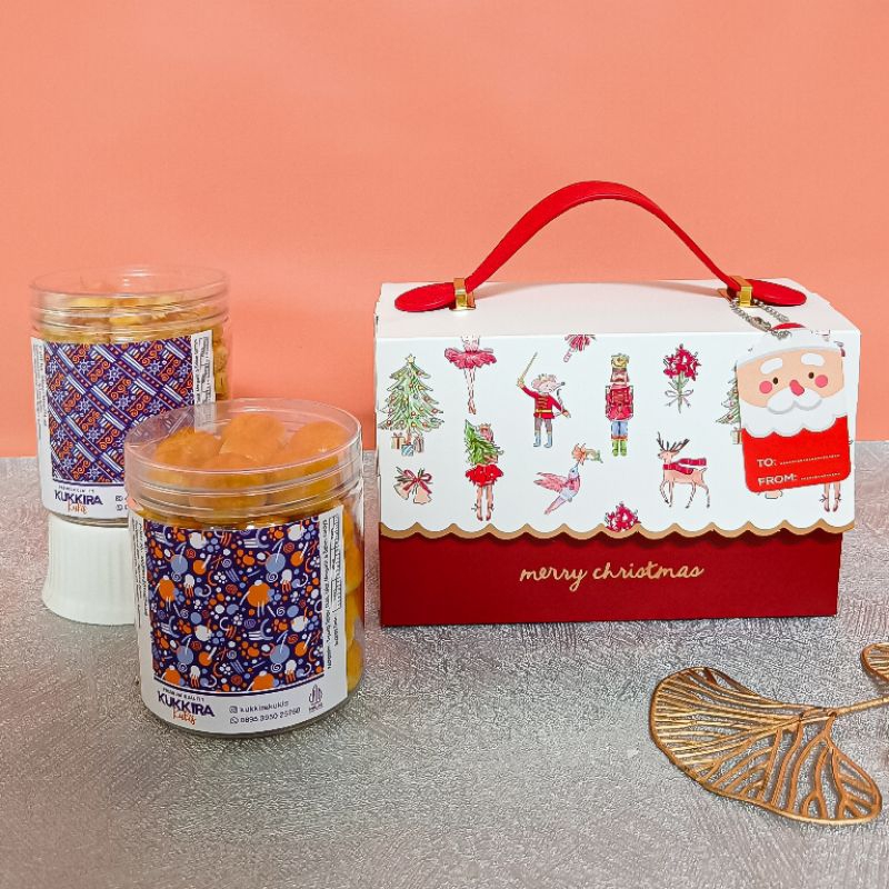 

Hampers Natal/Hadiah Natal/Hampers Natal Kue kering