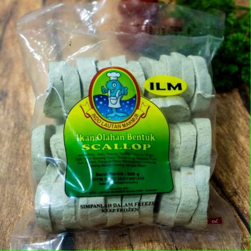 

Ikan Olahan Bentuk Scallop ILM (Indo Lautan Makmur)