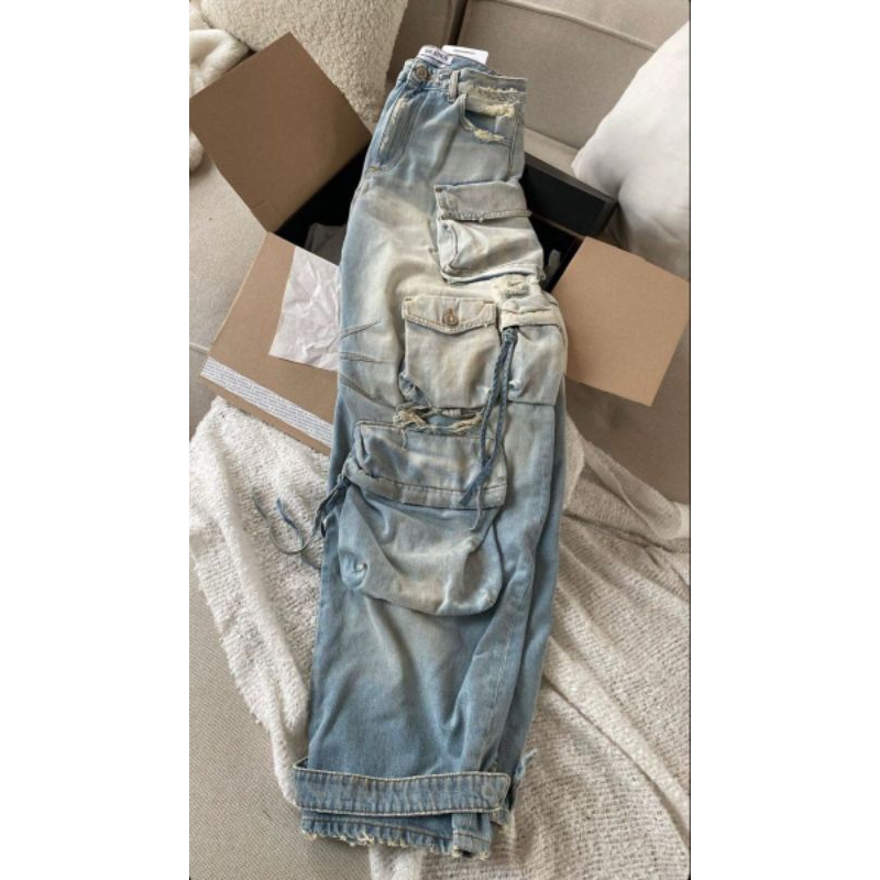 Jeans cargo multipocket