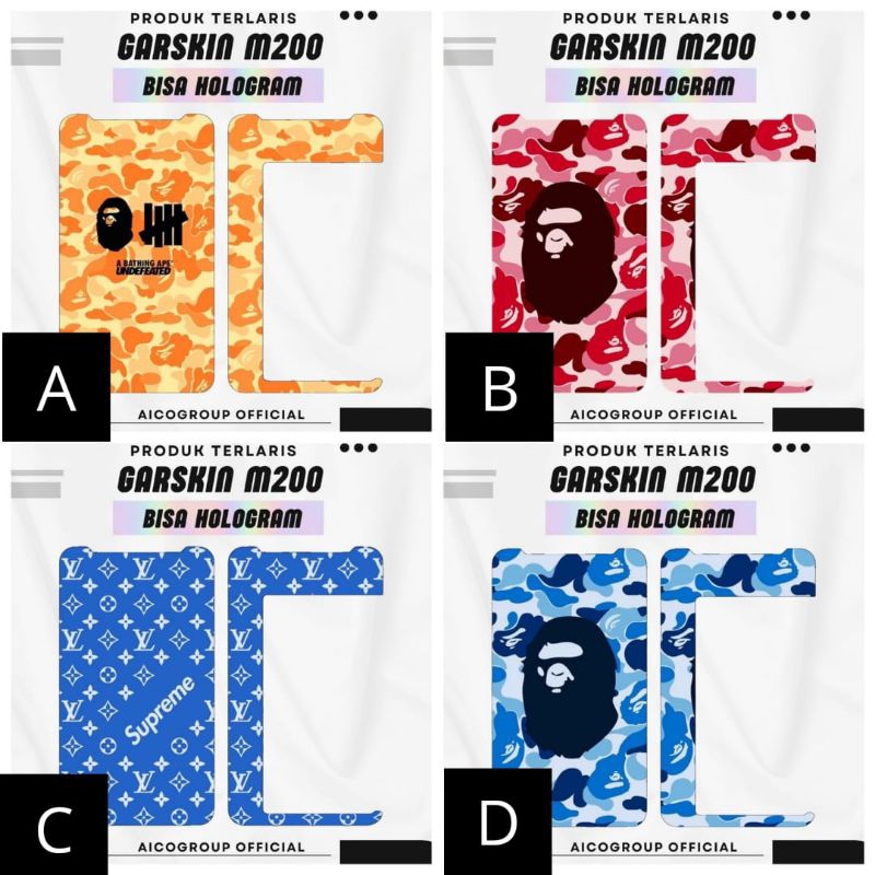 

Garskin Inner Hologram & Non Hologram Ehm200