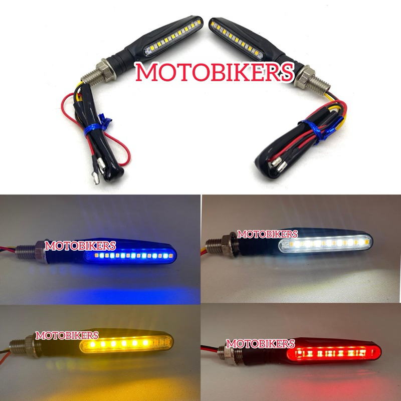 Lampu Sein Led Running 2 warna Sen Running Sein Led Running 027 Universal Motor