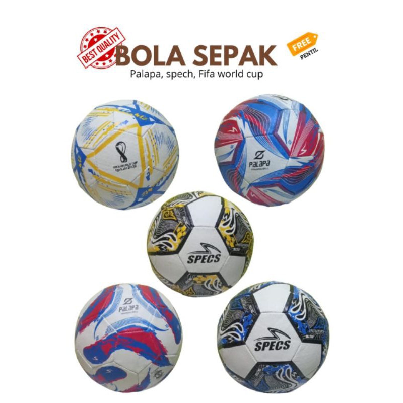 BOLA SEPAK SIZE 5 (BOLA BLITER)