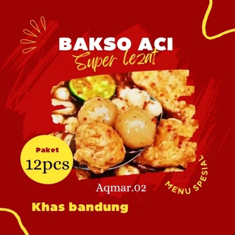 

BAKSO ACI PAKET 12 PCS BOCI BAKSO ACI MURAH ENAK LEJATTT