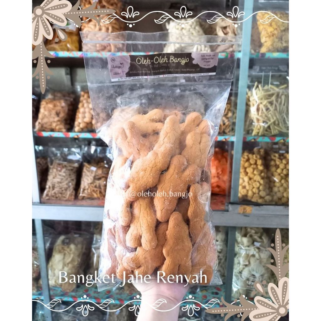 

Bangket Jahe - Kue Jahe - Camilan Sehat