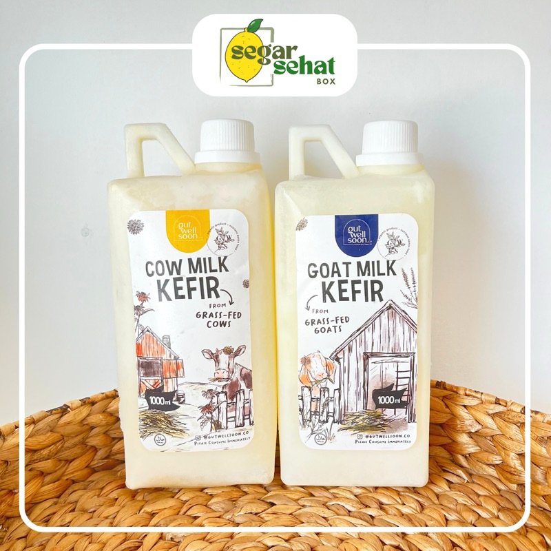 

SUSU KEFIR SAPI / KAMBING GRASSED 1L - GUT WELL SOON