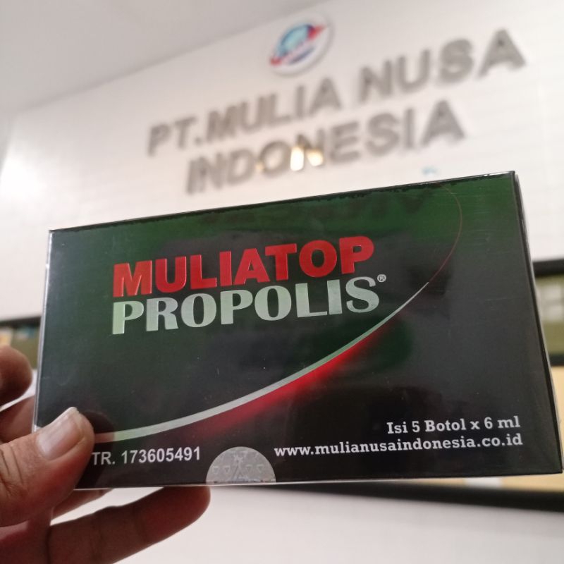 MULIATOP PROPOLIS isi 5 botol @ 6ml