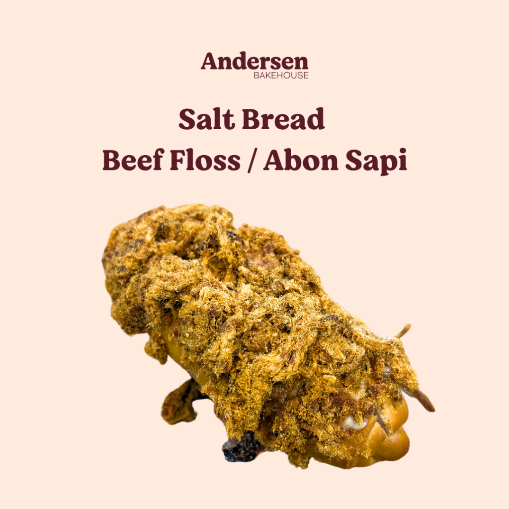 

Andersen Bakehouse 4pcs Salt Bread Beef Floss / Abon Sapi