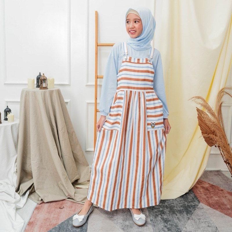 overall rodeo/rodeo baju lebaran/overall salur