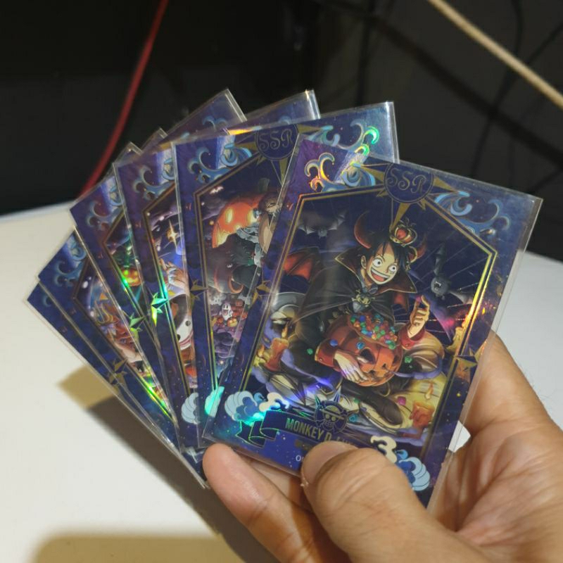 Kartu Koleksi CCG One Piece Kabago Original SSR holo Halloween series Endless Treasure