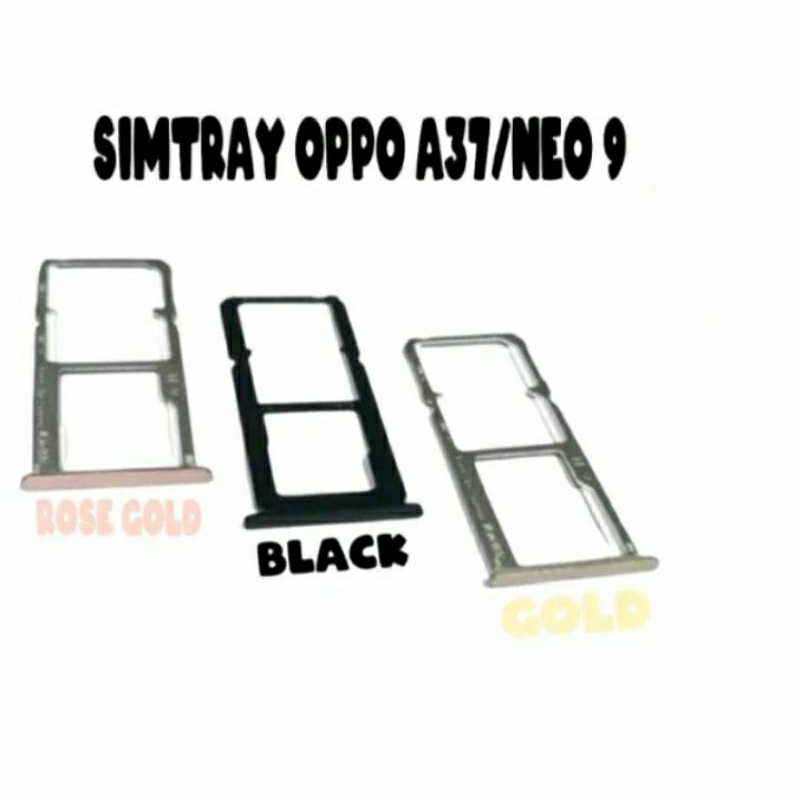 SIMTRAY SIM-CARD SLOT SIM DUDUKAN KARTU SIM HP OPPO A37 / NEO 9 SIMCARD HP OPPO