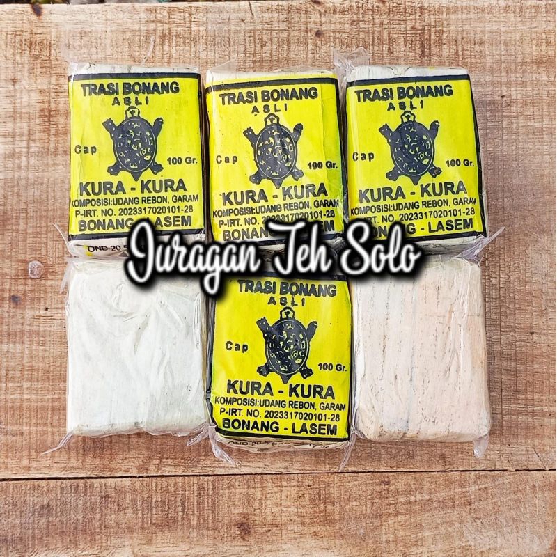 

TERASI UDANG ASLI CAP KURA-KURA 100g