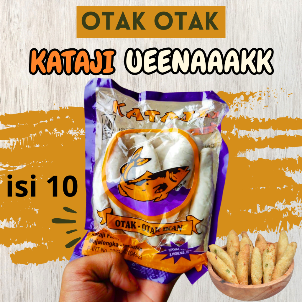 

Otak Otak Kataji isi 10 pcs - KATAJI RAJASARI RASA LEZAT SEKALI