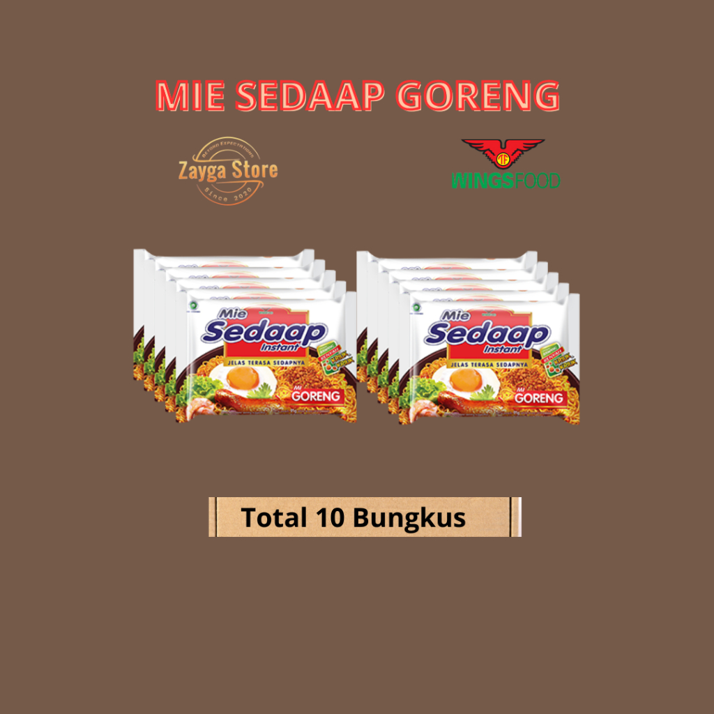

MIE SEDAAP GORENG 10 PCS