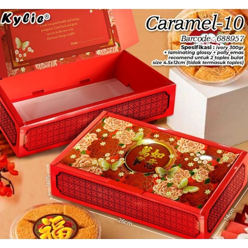 

Cny Imlek Dus kue UK.26*14*5cm/2pcs