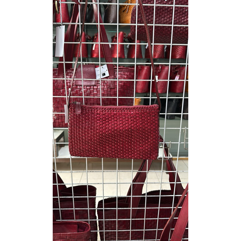 tas anyam kulit sapi