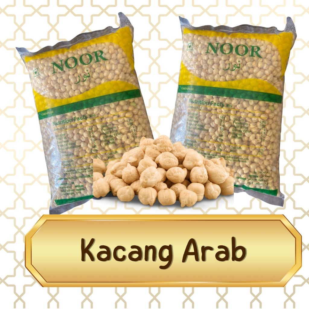 

OLEH OLEH HAJI DAN UMROH 1KG KACANG ARAB RANUNA | KACANG CHICKPEAS I CEMILAN TIMUR TENGAH I KACANG ARAB MADINAH