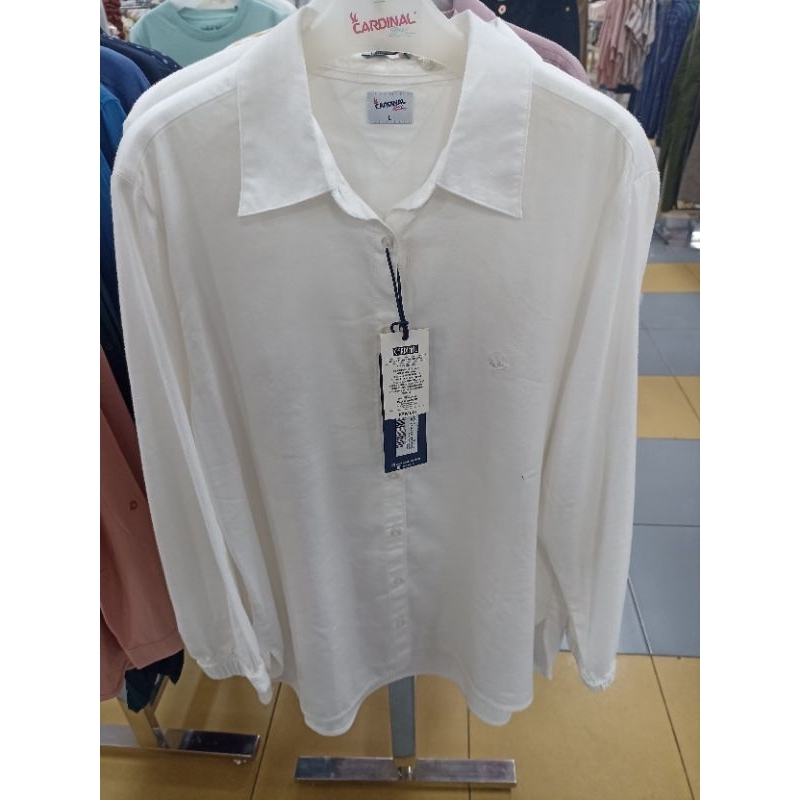 kemeja putih wanita cardinal girl