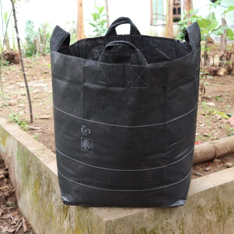 planterbag jumbo 500 liter polybag hitam kuat dan tebal