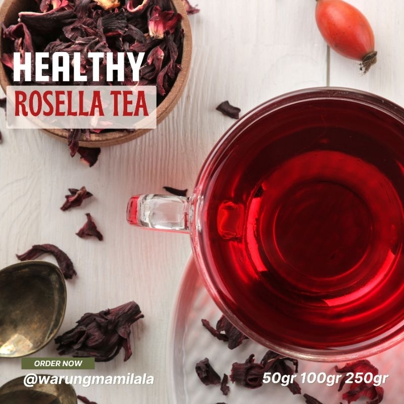 

Teh Herbal Bunga Rosella Hibiscus Flower Tea 50gr 100gr