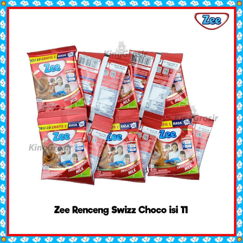 

Zee Susu Sachet Renceng Minuman Anak Sehat / Energen Champion Susu Rasa Coklat