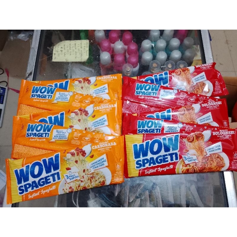 

WOW SPAGETI mie viral Carbonara & Bolognese ecer dan grosir
